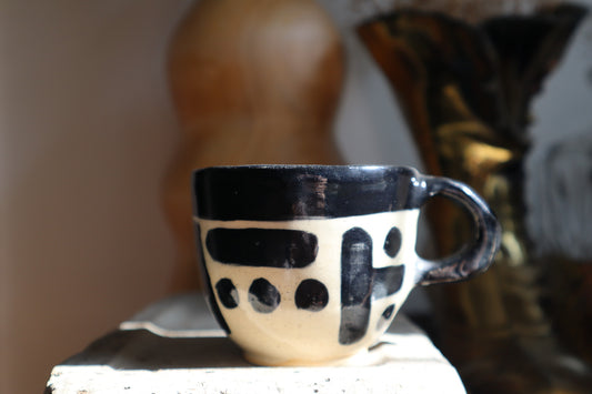 Hand Painted Espresso Mug
